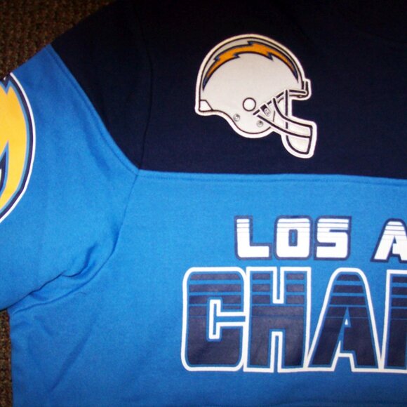 LOS ANGELES CHARGERS Pull Over 3 Color Hoody 3X